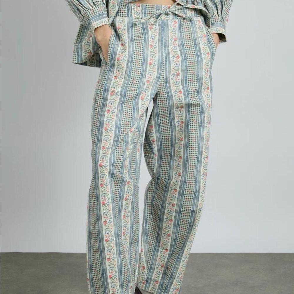 Damson Madder Felix Twill Trouser